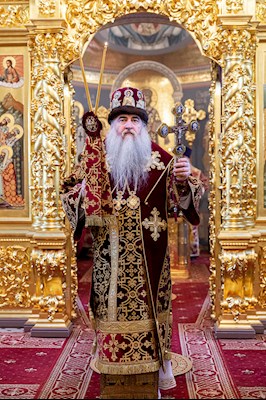 Божественная литургия в Свято-Троицком кафедральном соборе г. Саратова