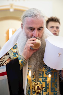 Всенощное бдение в храме в честь Казанской иконы Божией Матери р.п. Татищево