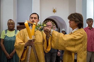 В саратовских храмах отметили День Крещения Руси