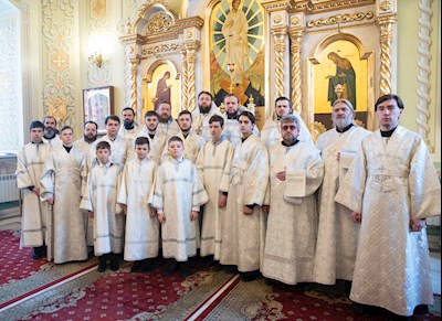 В праздник Крещения Господня митрополит Игнатий совершил Божественную литургию