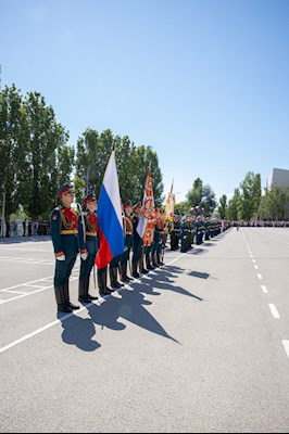 Митрополит Игнатий посетил церемонию выпуска офицеров ВВИМО