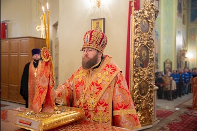В Саратове встретили мощи святого великомученика Георгия Победоносца
