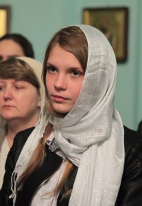 Всенощное бдение c Чином Воздвижения Креста в Духосошественском соборе города Саратова