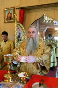 Божественная литургия в храме в честь Сретения Господня г. Саратова