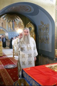 Крещальная литургия в Свято-Троицком кафедральном соборе г. Саратова