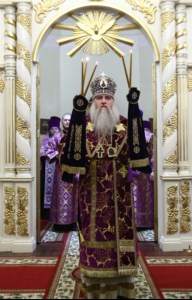 Всенощное бдение на Архиерейском подворье – храме во имя преподобного Серафима Саровского г.Саратова