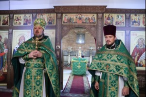 Престольный праздник в саратовском храме во имя преподобного Сергия Радонежского