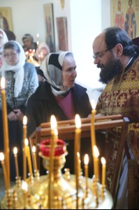 Великое освящение храма святых мучеников Адриана и Наталии г. Саратова и Божественная литургия в новоосвященном храме