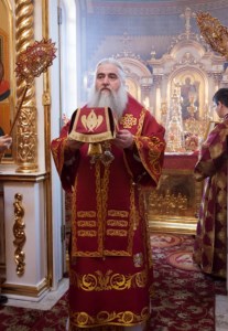 Божественная литургия в Свято-Троицком кафедральном соборе г. Покровска