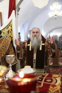 Божественная литургия в Спасо-Преображенском мужском монастыре г.Саратова