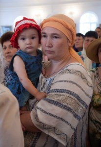 Божественная литургия в храме Преображения Господня Покровского женского монастыря г. Балашова
