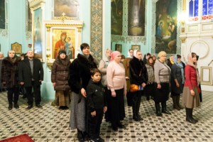 Божественная литургия в храме Сошествия Святого Духа г. Саратова