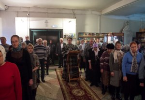 Литургия Преждеосвященных Даров в храме во имя святителя Тихона, Епископа Воронежского, Задонского чудотворца г.Саратова