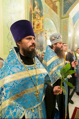 Всенощное бдение в Покровском храме г. Саратова