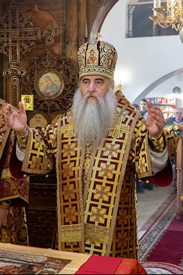 Божественная литургия в храме во имя святых бессребреников и чудотворцев Космы и Дамиана г. Саратова