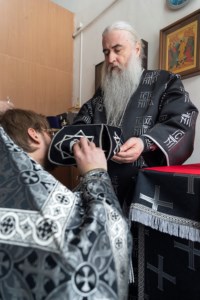 Литургия Преждеосвященных Даров в храме во имя святителя Митрофана Воронежского г. Саратова