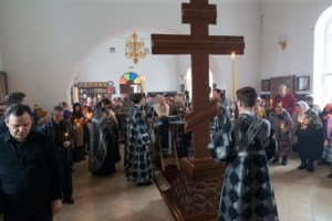 Пассия в храме в честь Успения Божией Матери г.Вольска