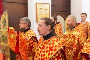 Божественная литургия в Свято-Алексиевском женском монастыре г. Саратова