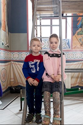 Божественная литургия в Свято-Никольском мужском монастыре г. Саратова