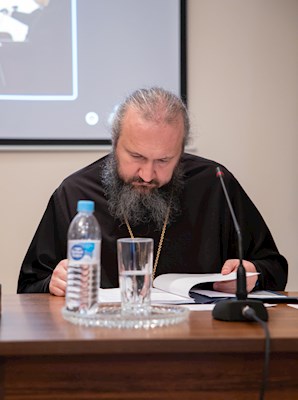 Митрополит Игнатий посетил защиту выпускных работ в СПДС