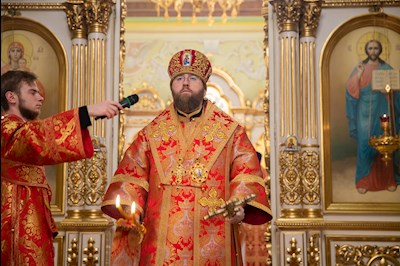 В Саратове встретили мощи святого великомученика Георгия Победоносца