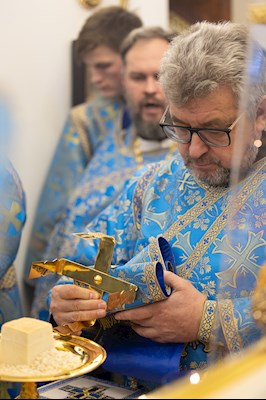 Митрополит Игнатий совершил Божественную литургию во Введенском храме Саратова