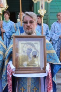 Божественная литургия в храме в честь Казанской иконы Божией Матери г. Петровска