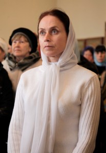 Вечерня в соединении с Божественной литургией свт. Иоанна Златоуста в храме в честь Благовещения Пресвятой Богородицы г.Вольска
