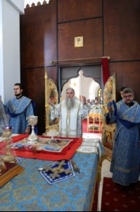 Божественная литургия в Свято-Алексиевском женском монастыре г. Саратова