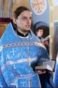Крещальная литургия в Свято-Троицком кафедральном соборе г. Саратова
