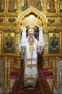 Крещальная литургия в Свято-Троицком кафедральном соборе г. Саратова