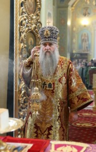 Вечерня в соединении с Литургией Василия Великого и Чин умовения ног в храме в честь Покрова Пресвятой Богородицы г.Саратова