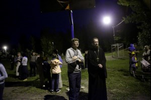 В православном лагере «Солнечный» прошло торжественное открытие первой смены