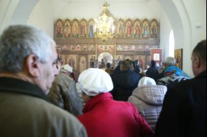Великое освящение храма святых мучеников Адриана и Наталии г. Саратова и Божественная литургия в новоосвященном храме