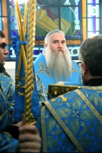 Всенощное бдение на Архиерейском подворье – храме в честь иконы Божией Матери «Утоли моя печали» г.Саратова