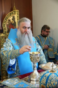 Божественная литургия на Архиерейском подворье – храме в честь иконы Божией Матери «Утоли моя печали» г.Саратова