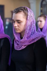 Литургия Преждеосвященных Даров на Архиерейском подворье — в храме во имя святого апостола и евангелиста Иоанна Богослова при СПДС