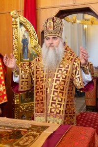 Божественная литургия в храме великомученика Георгия Победоносца г. Саратова