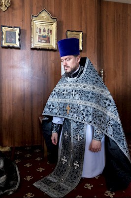 Литургия Преждеосвященных Даров в храме в честь Покрова Пресвятой Богородицы г. Покровска (Энгельса)