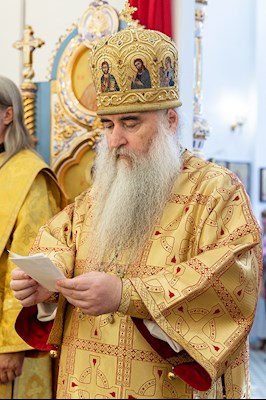 Божественная литургия в храме во имя святых первоверховных апостолов Петра и Павла г. Аткарска