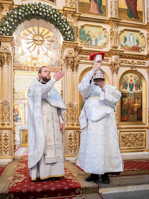 В праздник Крещения Господня митрополит Игнатий совершил Божественную литургию