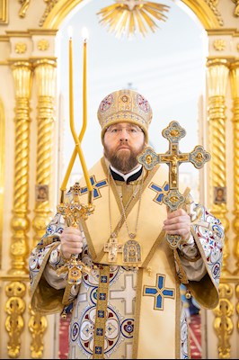 Митрополит Игнатий совершил Божественную литургию в Покровском храме г. Петровска