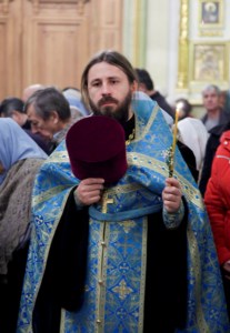 Всенощное бдение в храме в честь Покрова Пресвятой Богородицы г. Саратова