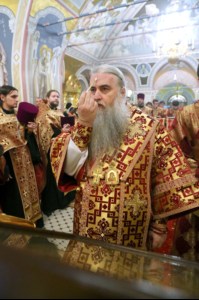 Всенощное бдение в Свято-Троицком кафедральном соборе Саратова
