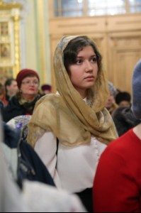 Великая Рождественская вечерня в храме в честь Покрова Пресвятой Богородицы г. Саратова