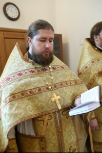 Божественная литургия в храме во имя святого равноапостольного великого князя Владимира г. Саратова