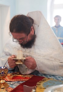 Божественная литургия в храме в честь Рождества Пресвятой Богородицы с. Ершовка (Муммовское) Аткарского района