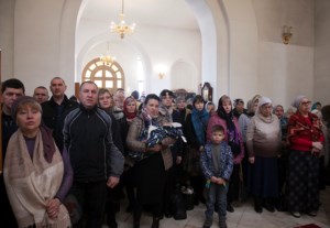 Божественная литургия в Свято-Алексиевском женском монастыре г. Саратова