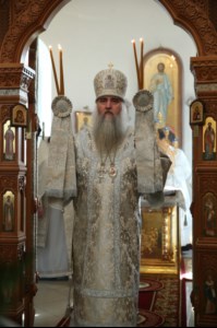 Божественная литургия в храме во имя святого равноапостольного великого князя Владимира г. Саратова