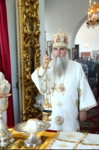 Божественная литургия в храме во имя Архангела Михаила с. Михайловка Саратовского района